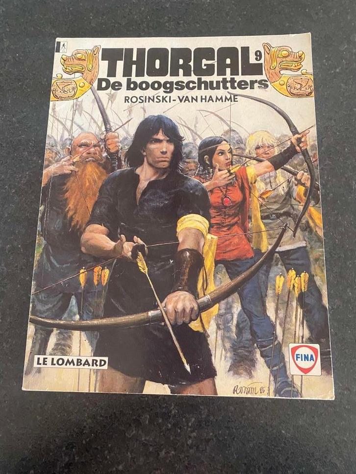 Strip - Thorgal - 9: De boogschutters, Boeken, Stripverhalen, Gelezen, Eén stripboek, Ophalen of Verzenden