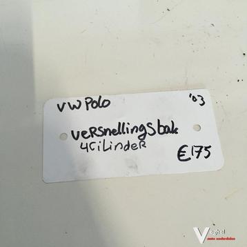 Vw Polo 2003  4 cilinder  Versnellingsbak beschikbaar voor biedingen