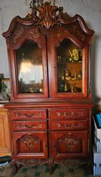 Antieke buffetkast / vitrinekast, Ophalen