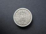 25 Cent 1918 Pays-Bas, Reine Wilhelmine, Monnaie en vrac, Argent, 25 centimes