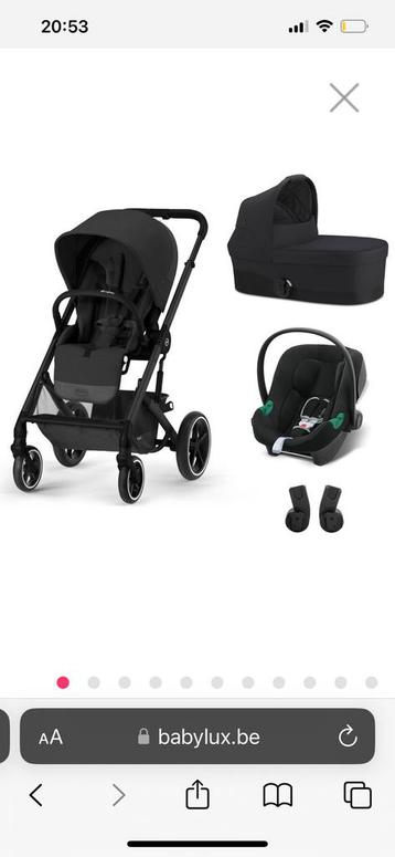 Cybex Balios S kinderwagen volledig set, Enlèvement, Comme neuf, Poussette, Maxi-Cosi