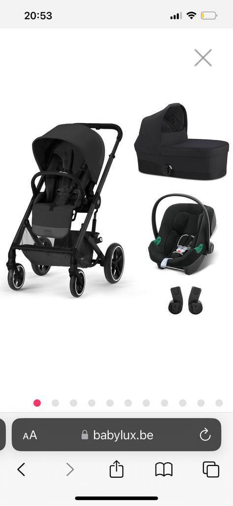 Cybex Balios S kinderwagen volledig set, Kinderen en Baby's, Kinderwagens en Combinaties, Zo goed als nieuw, Kinderwagen, Maxi-Cosi