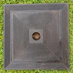 Gietijzer - putdeksel 40 cm x 40 cm, Ophalen, Overige materialen, Overige typen, Zo goed als nieuw