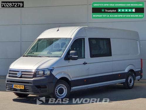 Volkswagen Crafter 177pk Dubbel Cabine L4H3 Trekhaak Airco C, Auto's, Bestelwagens en Lichte vracht, Bedrijf, Te koop, Achteruitrijcamera