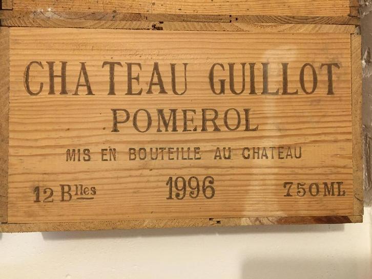 Pomerol Château GUILLOT 1996, Collections, Vins, Neuf, Vin rouge, France, Pleine, Enlèvement