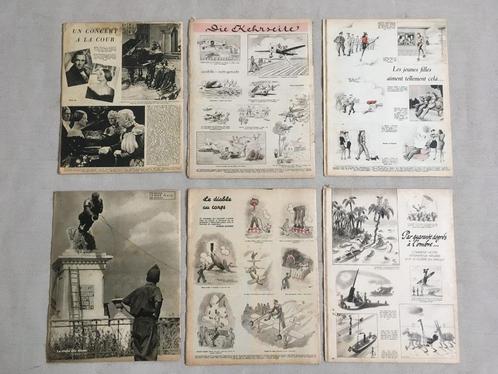 wo2 - originele tijdschriften Der Adler 6 stuks, Verzamelen, Militaria | Tweede Wereldoorlog, Luchtmacht, Boek of Tijdschrift