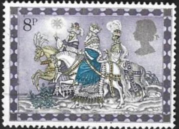 1 Postzegel Groot-Brittannië 1979 Bijbelse taferelen beschikbaar voor biedingen
