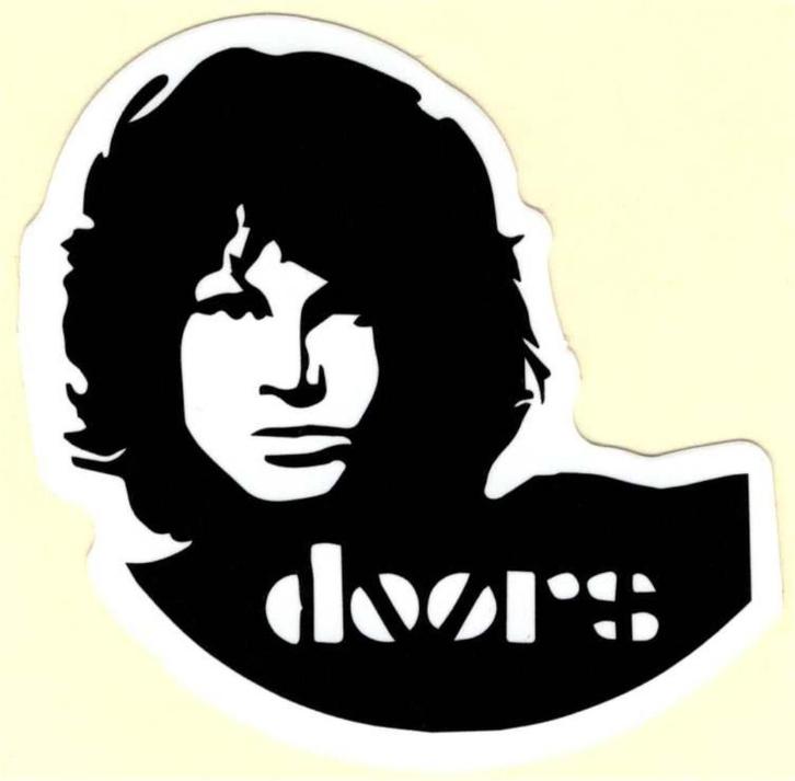 The Doors sticker, Verzamelen, Muziek, Artiesten en Beroemdheden, Nieuw, Verzenden