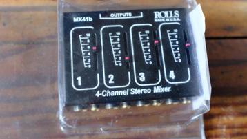 Rolls MX 41b 4 channel stereo mixer, Enlèvement ou Envoi, Neuf