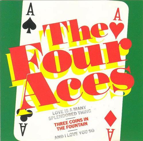 CD * THE FOUR ACES - THE FOUR ACES, CD & DVD, CD | Pop, Comme neuf, Avant 1960, Enlèvement ou Envoi