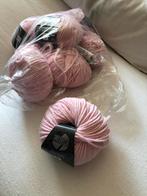 Roze merino breiwol Lana grossa, Ophalen, Zo goed als nieuw