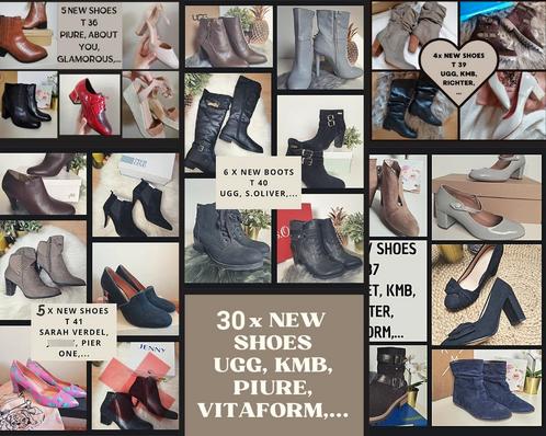 30 paires de chaussures marque neuves - Valeur > €2800!, Vêtements | Femmes, Chaussures, Neuf, Autres types, Enlèvement