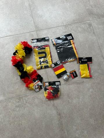 Linten belgie supporters voetbal