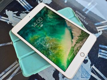 Ipad 4 mini wifi 128 GB  blanc or - état impeccable beschikbaar voor biedingen
