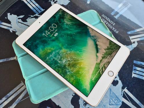 Ipad 4 mini wifi 128 GB  blanc or - état impeccable, Computers en Software, Apple iPads, Gebruikt, 128 GB, Goud, Ophalen