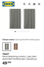 IKEA gordijnen, Huis en Inrichting, Ophalen, 100 tot 150 cm, 200 cm of meer, Zo goed als nieuw