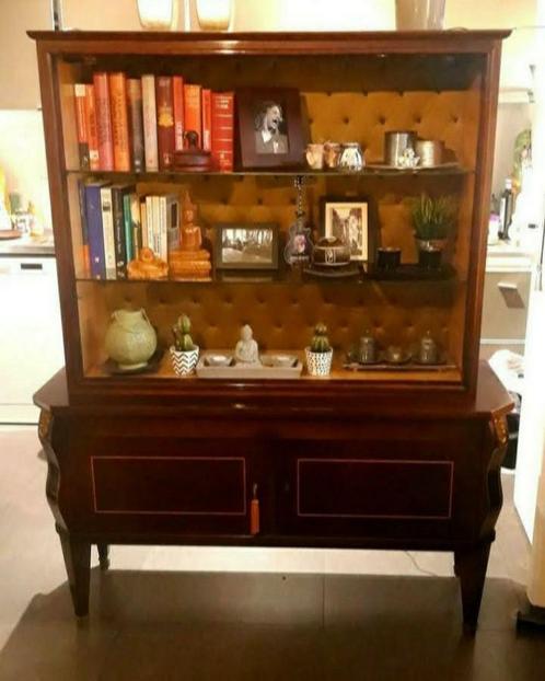 Vintage midcentury highboard buffetkast., Huis en Inrichting, Kasten | Buffetkasten, Zo goed als nieuw, Ophalen of Verzenden
