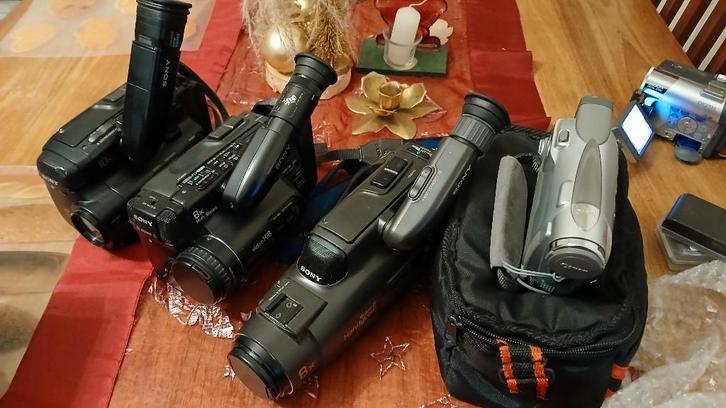 plusieur camera video8 mini dv a verifier sony, TV, Hi-fi & Vidéo, Caméscopes numériques, Ne fonctionne pas, Caméra, Sony, 20x ou plus