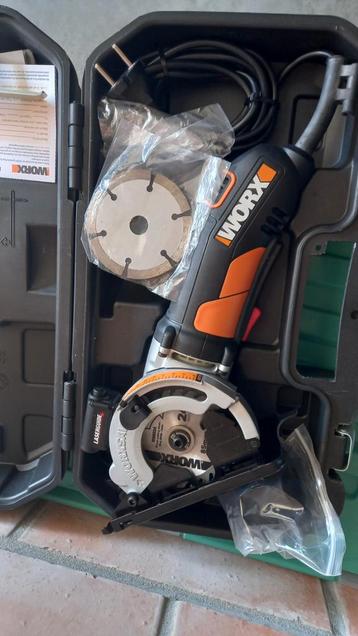 Cirkelzaag Worx als nieuw, Doe-het-zelf en Bouw, Gereedschap | Zaagmachines, Ophalen of Verzenden, Zo goed als nieuw, Cirkelzaag