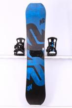 140 snowboard K2 EST. 87, black/dark blue, p-tex topsheet, Sport en Fitness, Snowboarden, Verzenden, Gebruikt, Bindingen