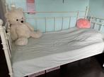 1 persoonsbed, Huis en Inrichting, Slaapkamer | Bedden, Crème, 90 cm, Gebruikt, Eenpersoons