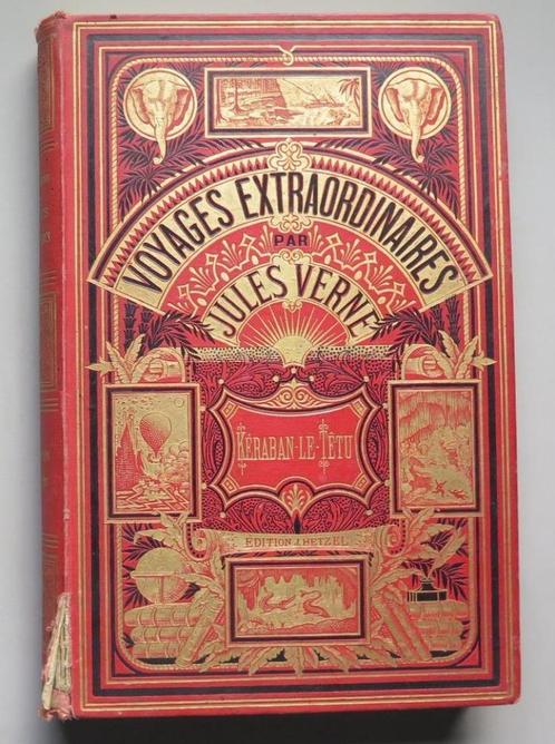 Jules Verne Keraban le têtu Edition J. Hetzel, Livres, Littérature, Utilisé, Enlèvement ou Envoi