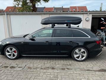 Dakkoffer Bermuda 400 + dakdragers Audi a4 avant beschikbaar voor biedingen