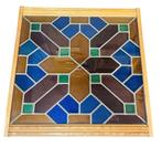 Paar glas-in-loodramen, Ophalen