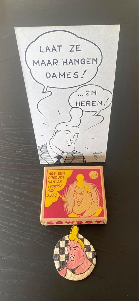 Cowboy Henk button ( Herr Seele), Antiquités & Art, Art | Lithographies & Sérigraphies, Enlèvement ou Envoi