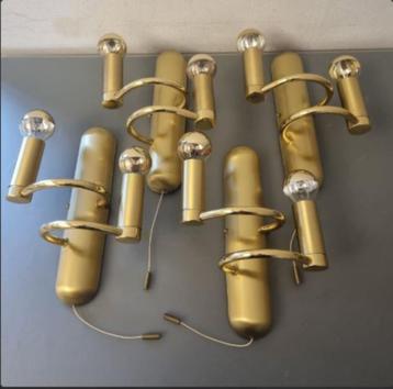 vintage wandlamp 70er stijl Leola - Sciolari stukprijs beschikbaar voor biedingen