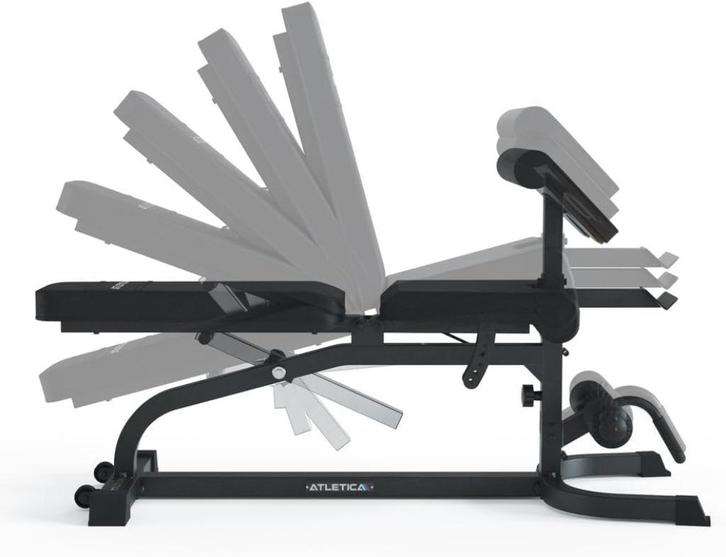 Professionele Multifunctionele Halterbank + Accessoires, Sport en Fitness, Fitnessapparatuur, Zo goed als nieuw, Armen, Benen