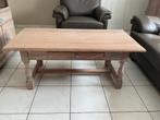 Eiken salontafel, Huis en Inrichting, Tafels | Salontafels, Ophalen, Gebruikt, 100 tot 150 cm, Eikenhout