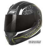 CASQUE S-Line – Intégral S448 Noir/fluo Graphique, Autres marques, M, Casque intégral, Neuf, avec ticket
