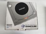 Nintendo gamecube in doos, Games en Spelcomputers, Spelcomputers | Nintendo GameCube, Ophalen, Gebruikt, Zilver, Zonder controller