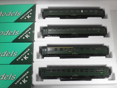 OVB models 3010 3020 3030 3040 NMBS  K1, Hobby en Vrije tijd, Modeltreinen | H0, Nieuw, Wagon, Gelijkstroom, Overige merken, Ophalen of Verzenden