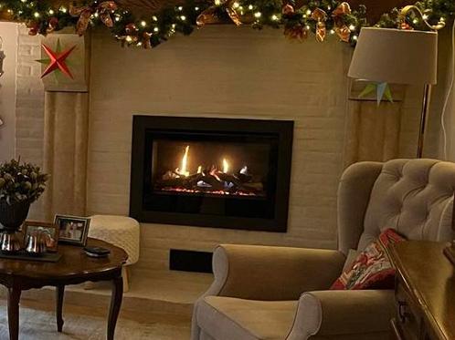 Gashaard Bellfires Smart bell 75/55, Huis en Inrichting, Haarden, Gebruikt, Gashaard, Ophalen