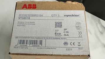 Disjoncteur 3kA - courbe C - bipolaire 2P/16A beschikbaar voor biedingen