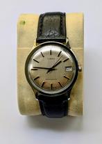 Heren horloge 70's Timex Water Resistant Calendar Date, Handtassen en Accessoires, Horloges | Antiek, Overige merken, Met bandje
