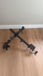 Douxe dual-monitorarm – verstelbaar – voor 2 schermen, Enlèvement, Comme neuf, Douxe