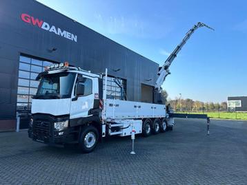 Renault C430 8x4 Tridem Copma 530 + Fly jib ,Winch Euro 6 beschikbaar voor biedingen