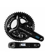 Dura ace cranks dubbele powermeter, Crankstel of Pedalen, Racefiets, Nieuw, Ophalen of Verzenden