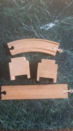 Elementen van houten trein, Ophalen of Verzenden, Zo goed als nieuw