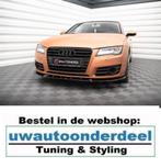 Maxton Design Spoiler Splitter Lip Geschikt voor Audi A7 C7, Verzenden