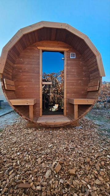 Barrel Sauna 2.5M Livraison et installation gratuites, Enlèvement ou Envoi, Neuf