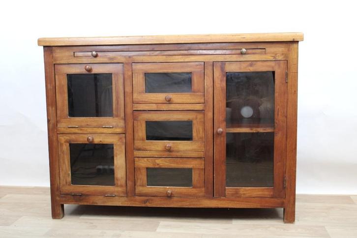 Grainetier 6 deurs, Frankrijk 1960, Antiek en Kunst, Antiek | Meubels | Kasten, Ophalen of Verzenden