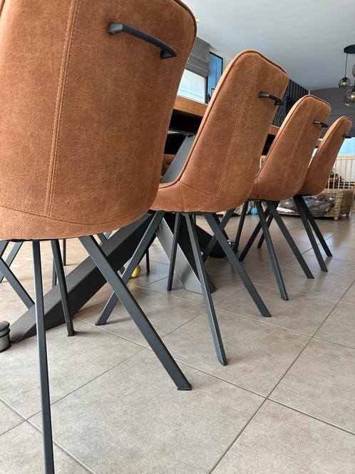 Complete set 8 stoelen , hoeksalon, 2 barstoelen als nieuw!, Huis en Inrichting, Complete eetkamers, Ophalen
