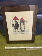 Haan en kip - Karin campfens - 1990, Antiek en Kunst, Ophalen