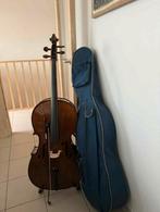 Cello 4/4, Muziek en Instrumenten, Strijkinstrumenten | Cello's, Ophalen, Gebruikt, 4/4-cello, Met koffer