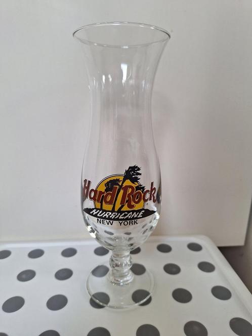 Verre à Hurricane Hard Rock Café New York, Verzamelen, Glas en Drinkglazen, Zo goed als nieuw, Overige typen, Ophalen