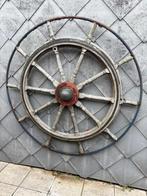 Brocante stuurwiel schip groot formaat, Ophalen